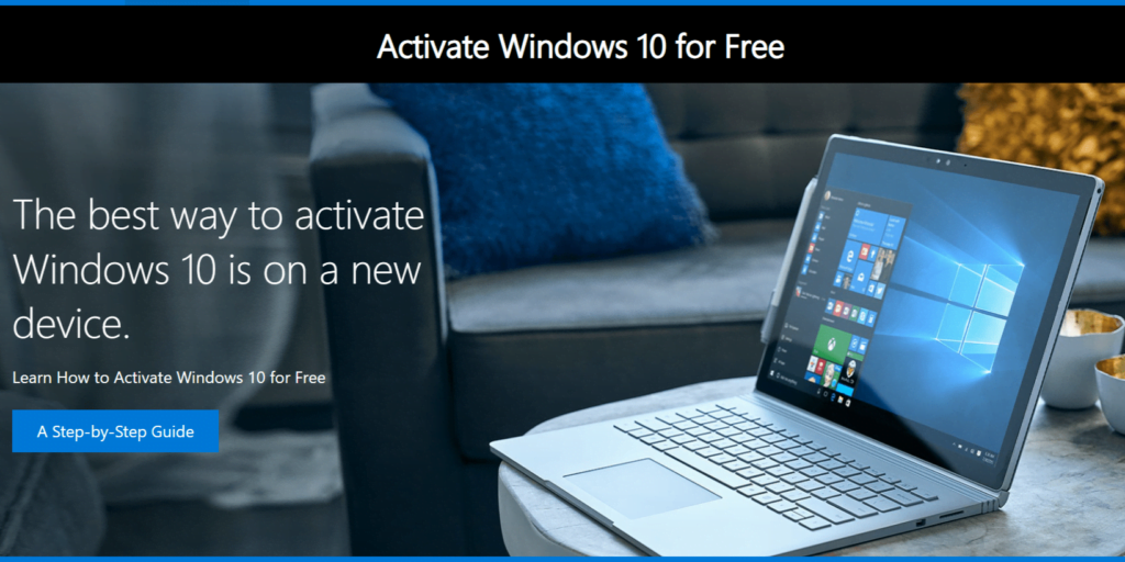 how to activate windows 10 for free